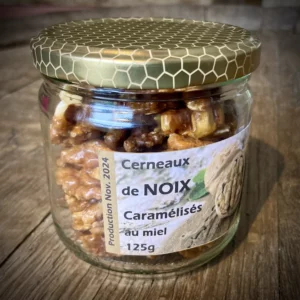 cerneaux de noix caramélisés au miel