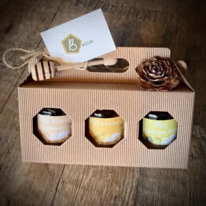 coffret 3 miels de 250g